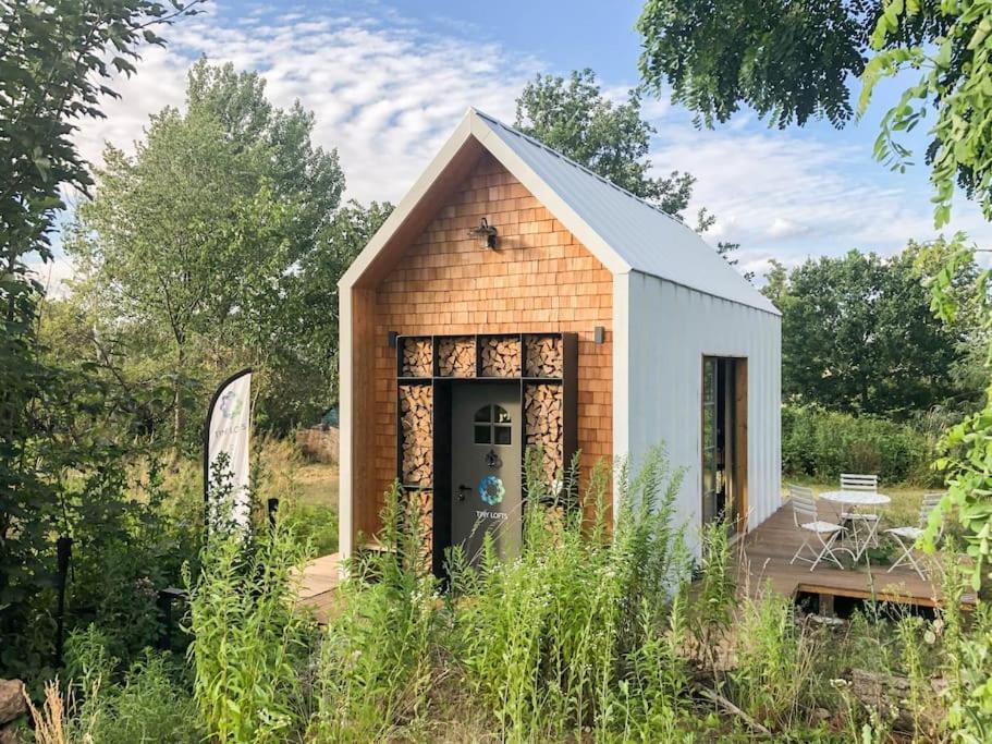 Tiny Haus Auf Idyllischem Grundstueck Im Rittergut Villa Klipphausen Dış mekan fotoğraf